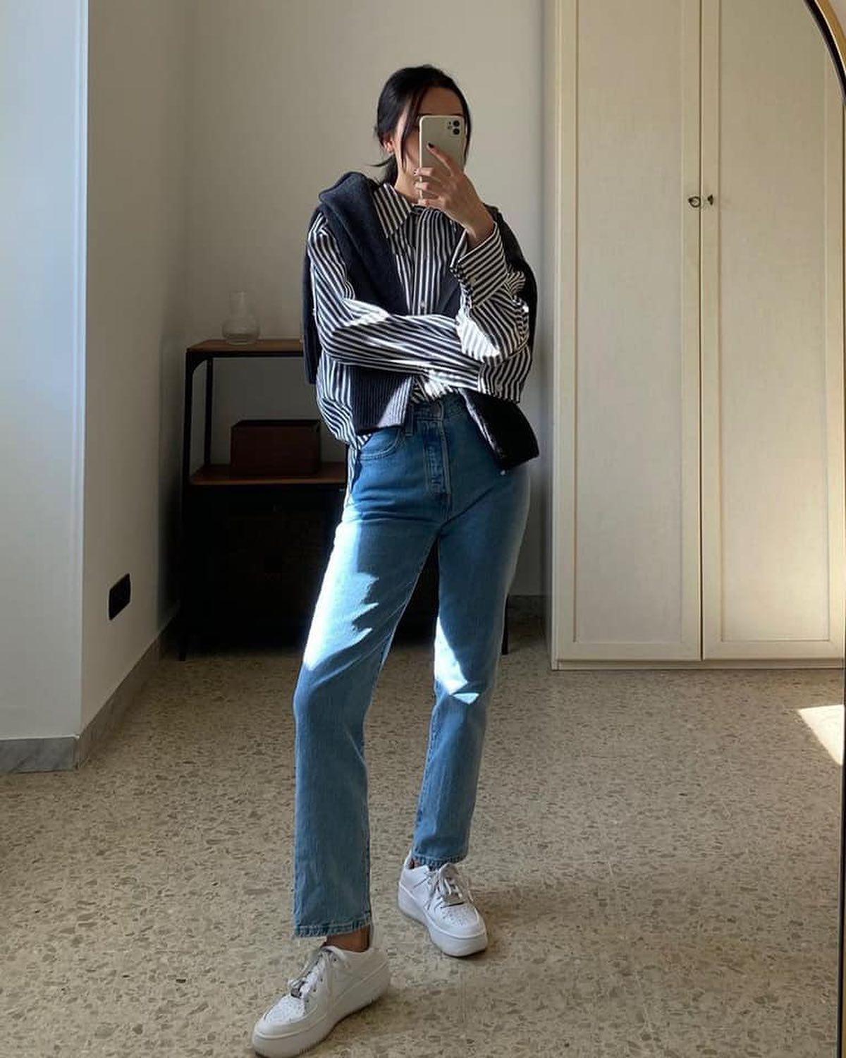 깔끔한 청바지 코디👖 이미지4