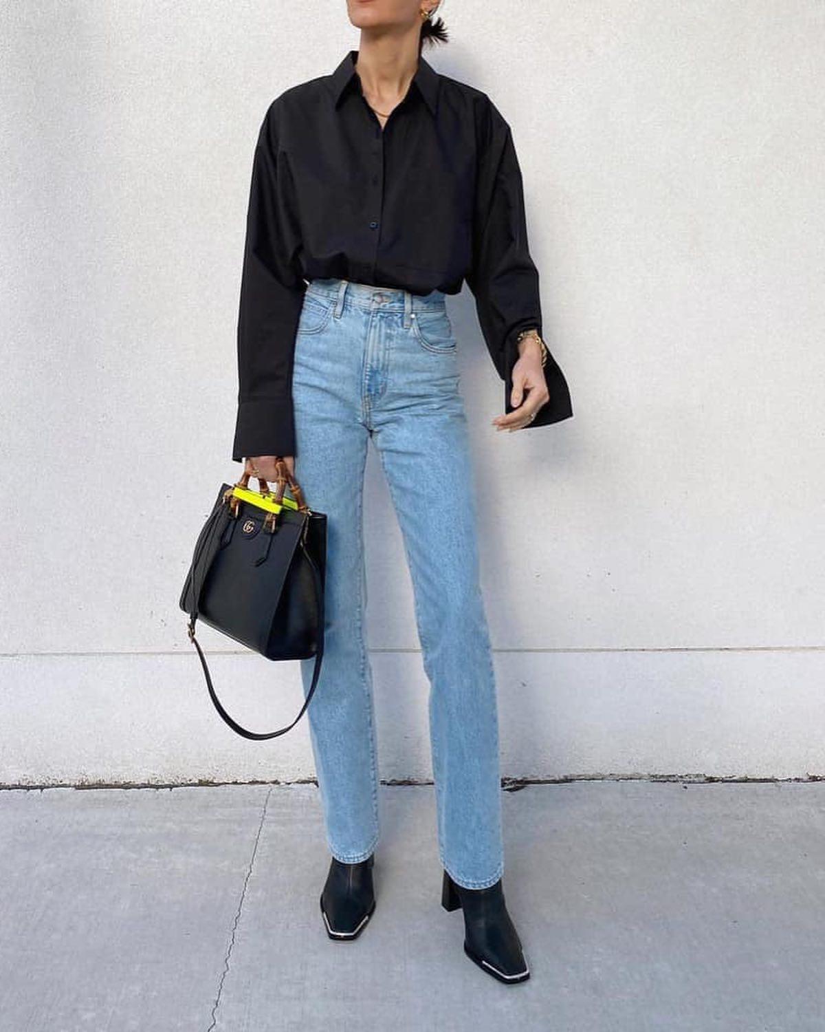 깔끔한 청바지 코디👖 이미지5