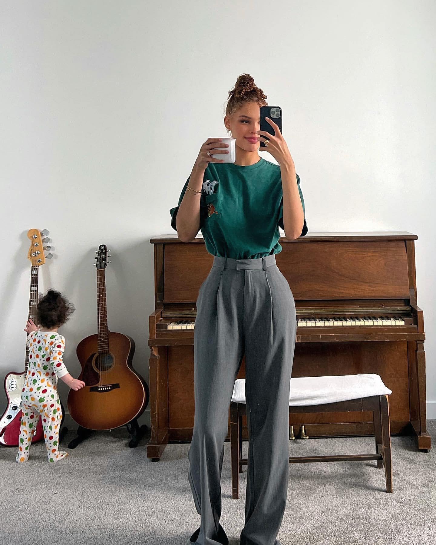 슬랙스로 멋내는 법💯🤍 이미지8