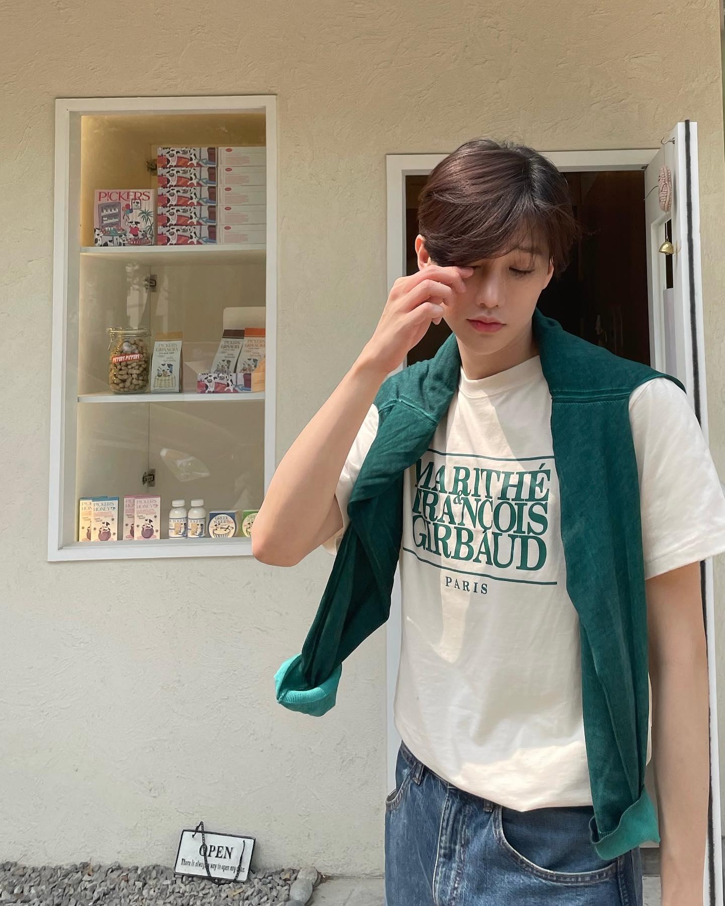 여름 데일리템💙🤍@마리떼 반팔 이미지2