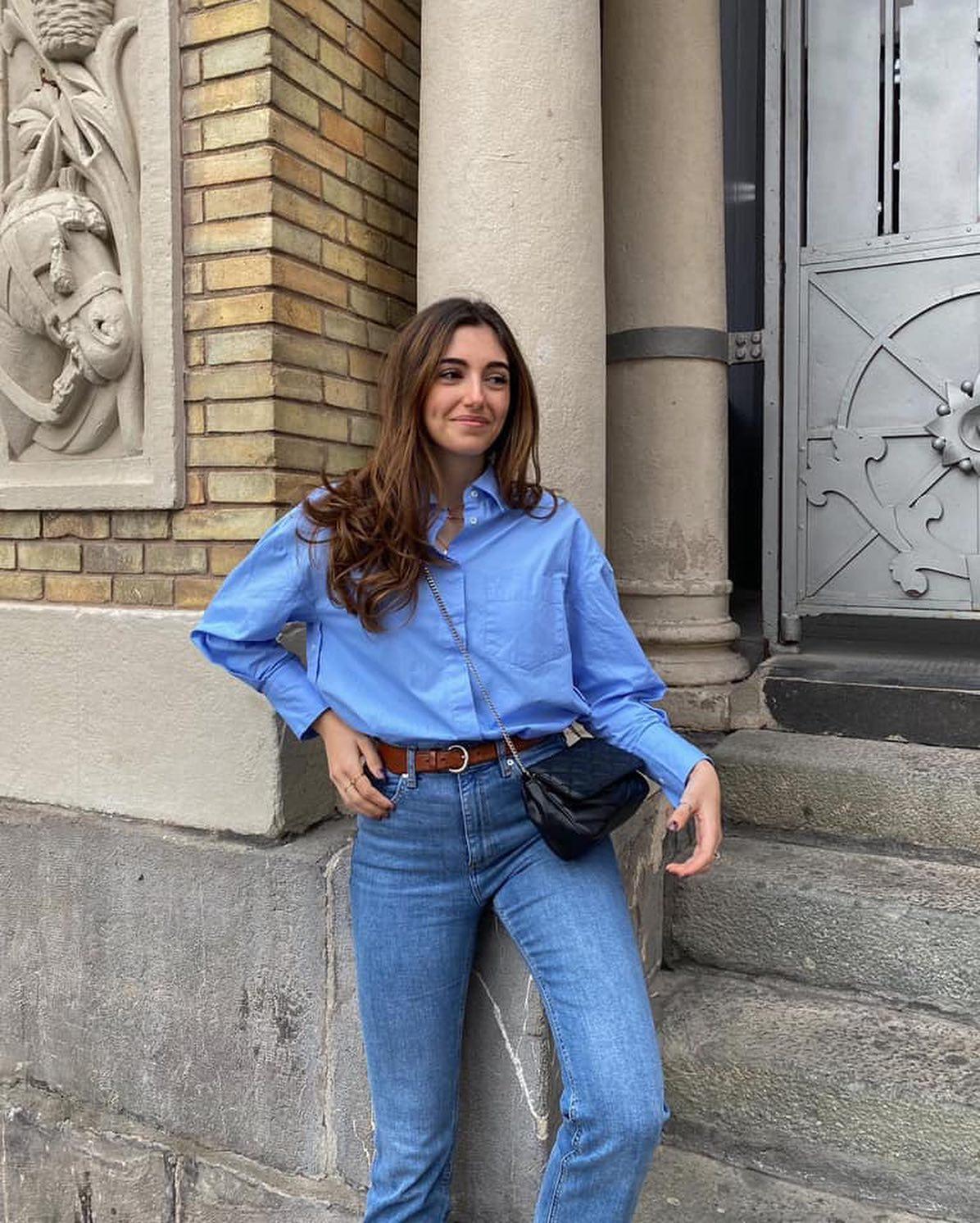 셔츠에 청바지👕👖💙 이미지3