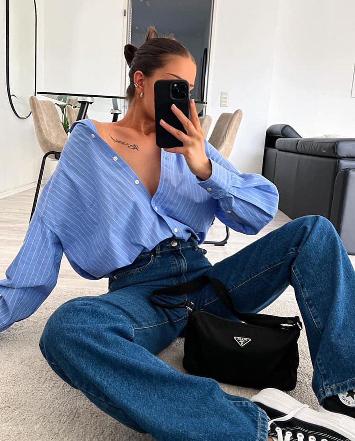 셔츠에 청바지👕👖💙 이미지6