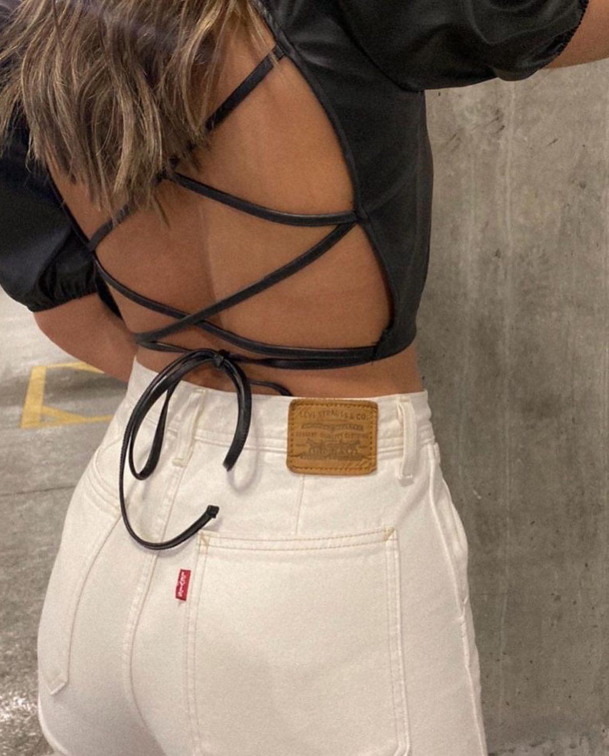 데님팬츠 묘미는 레더 패치지📜💙 이미지2