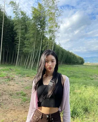 심쿵 봄 데일리룩@홍지윤💜🤍 이미지