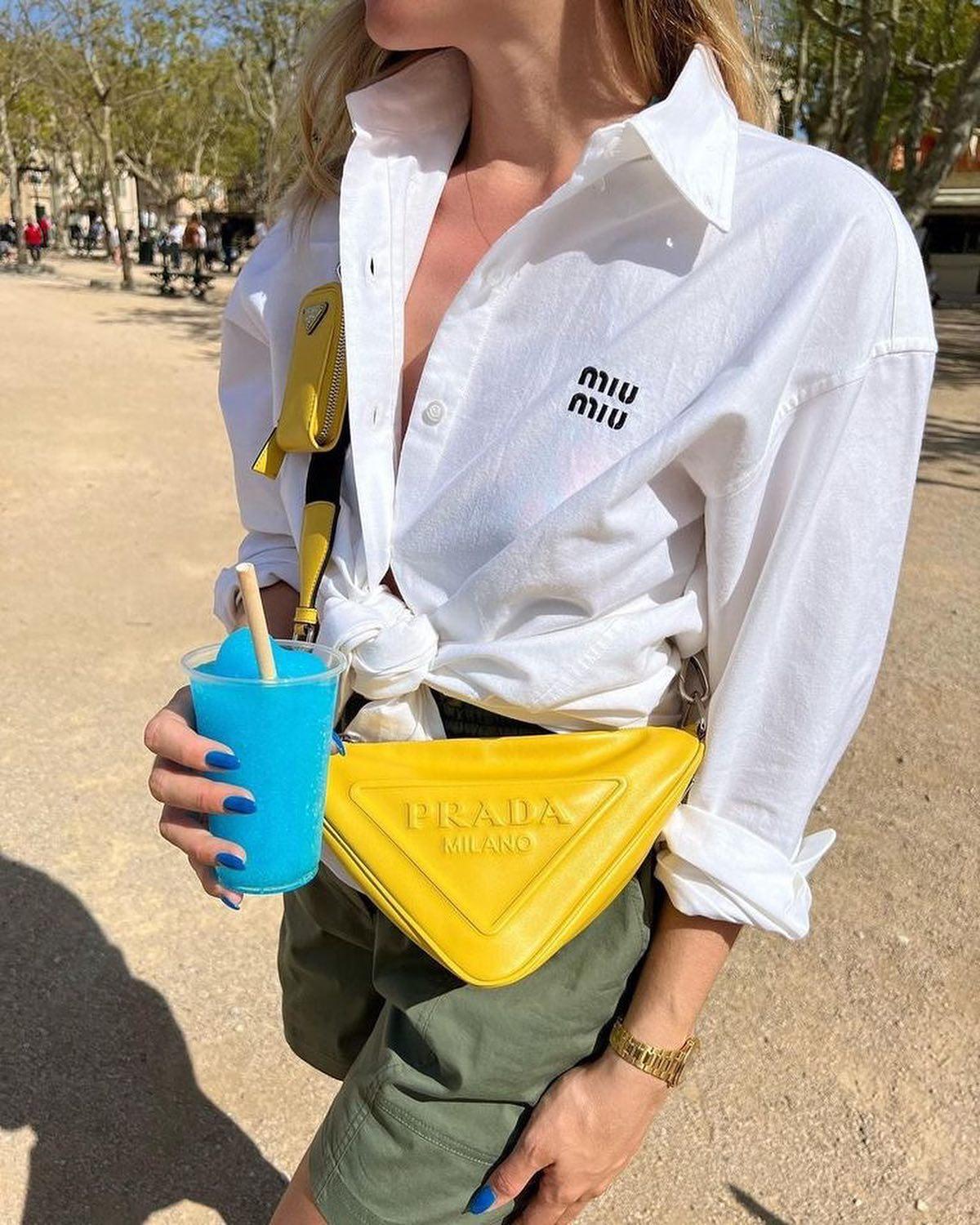 미우미우 셔츠💙🤍블루? 화이트? 이미지2