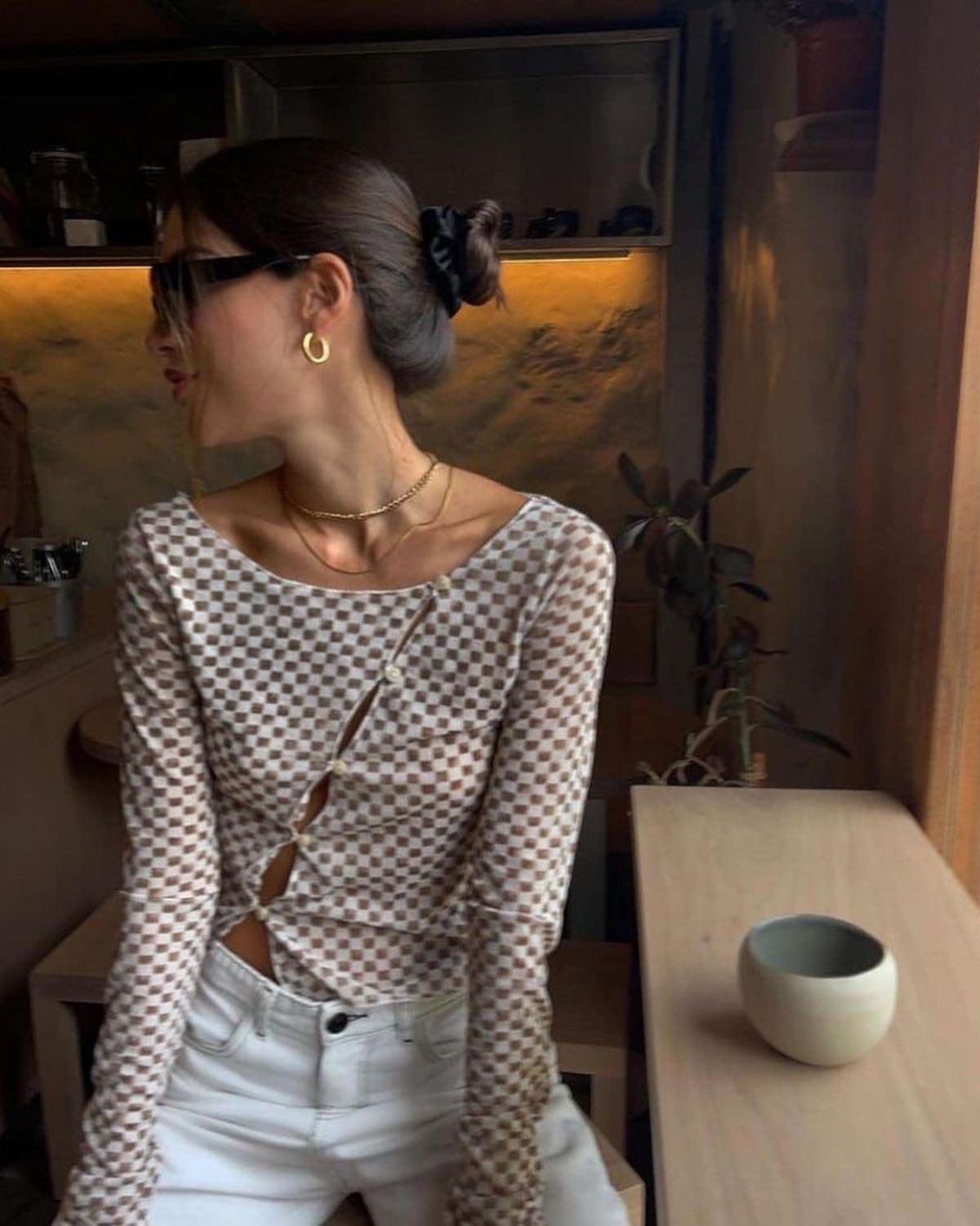 체크무늬로 포인트 주기🏁🔥 이미지1