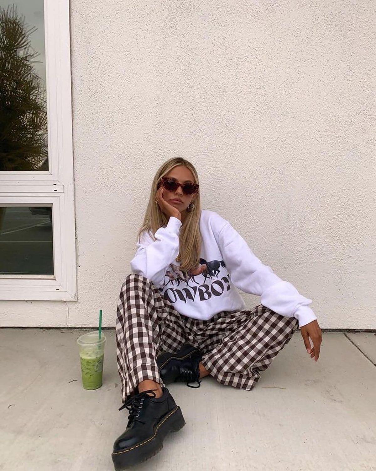 체크무늬로 포인트 주기🏁🔥 이미지2