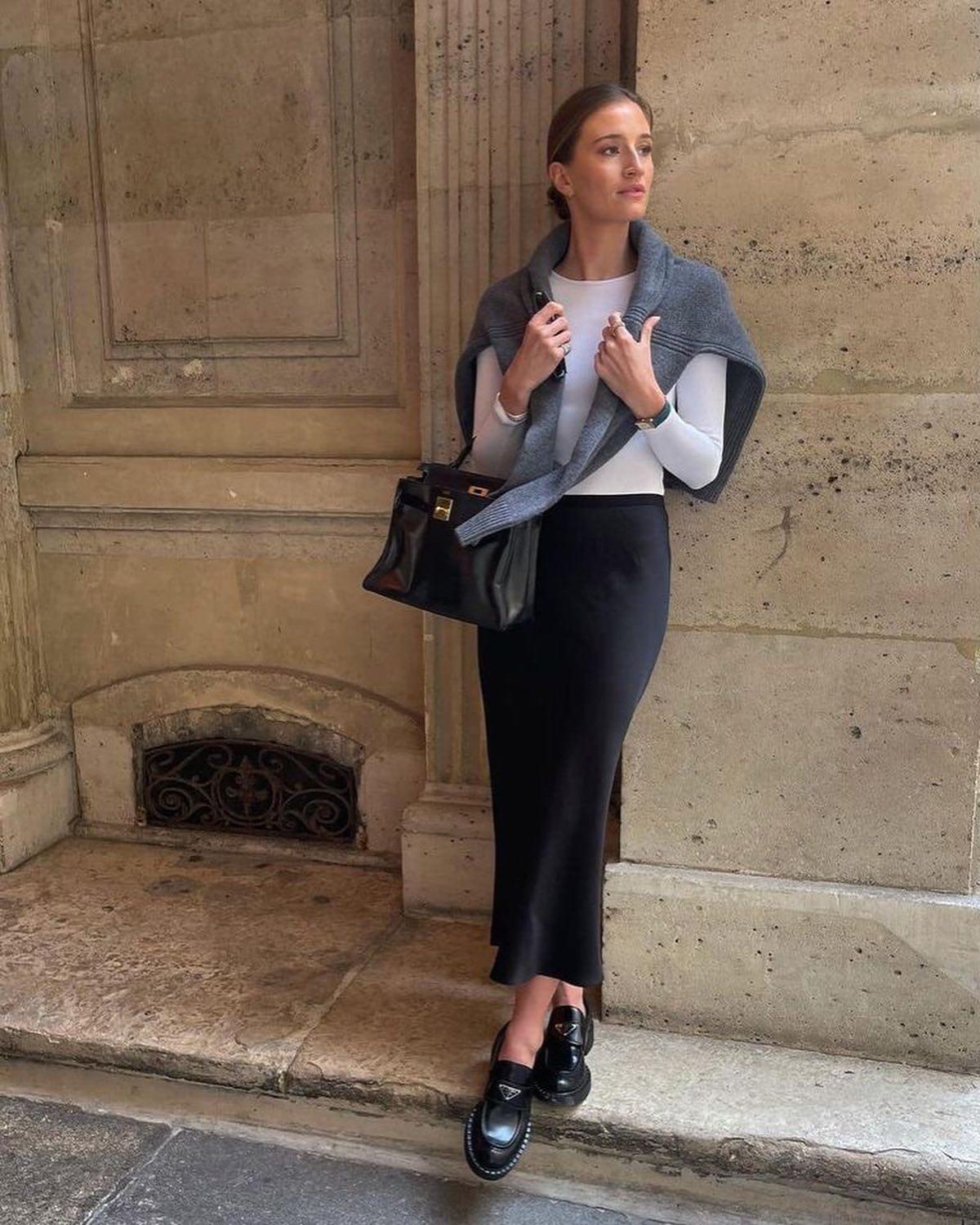 롱스커트 코디 참고해👗💖 이미지4