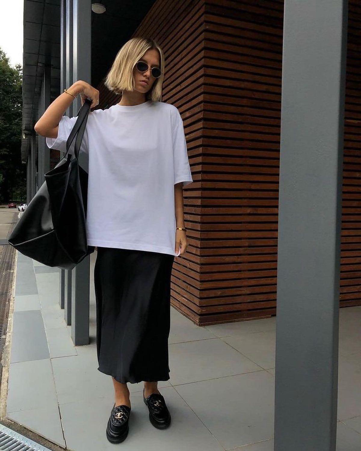 롱스커트 코디 참고해👗💖 이미지5