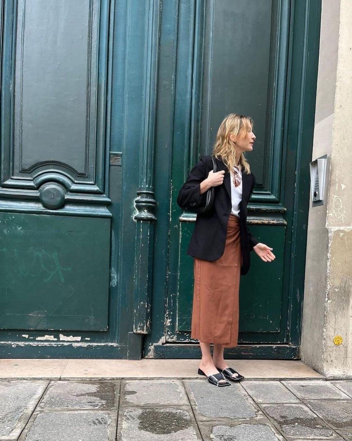 롱스커트 코디 참고해👗💖 이미지7