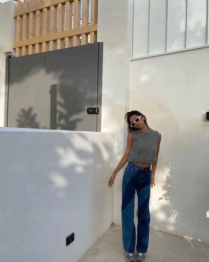 니트 베스트로 봄코디👷🏻♀️🧶 이미지6