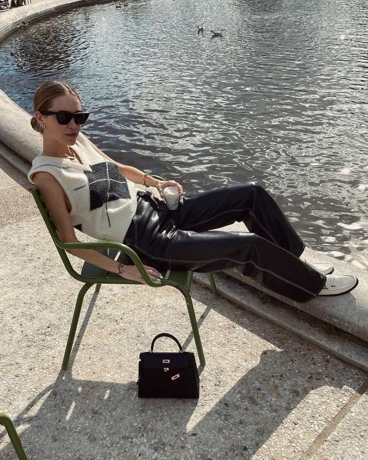 니트 베스트로 봄코디👷🏻♀️🧶 이미지7