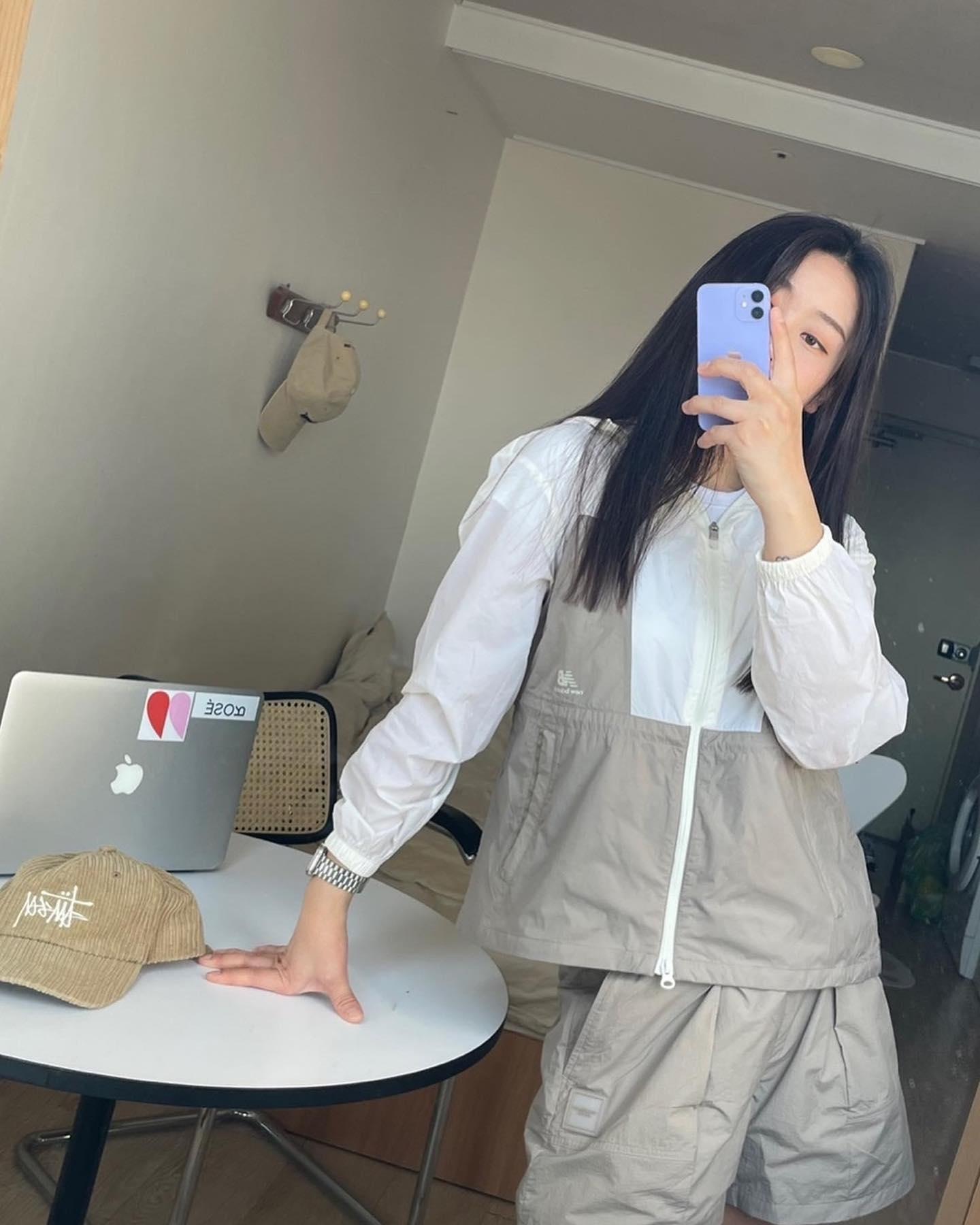휘뚤마뚤 뉴발 바람막이 셋업💛🤍 이미지4