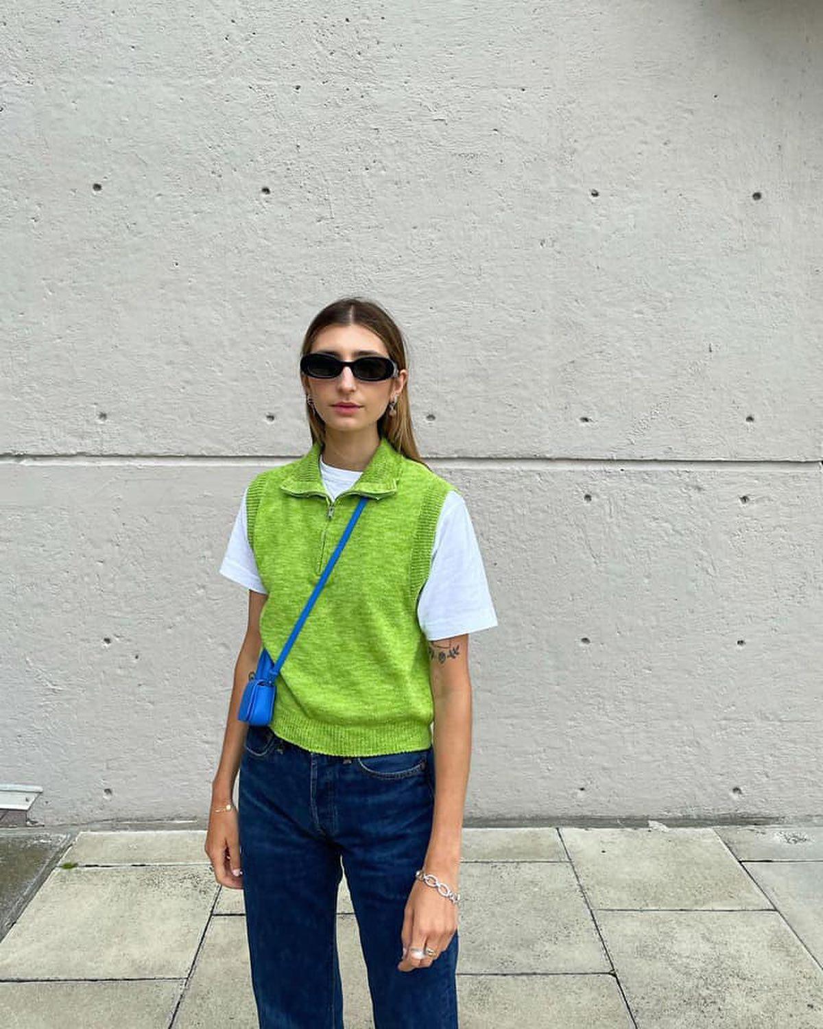 반팔도 레이어드룩👷🏻‍♀️💚 이미지