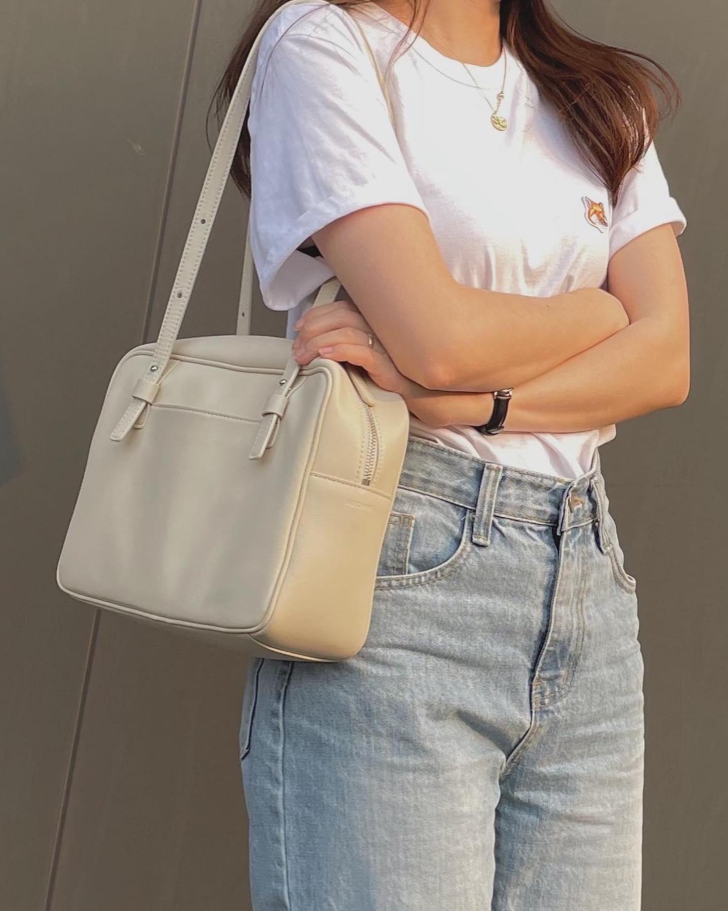 벚꽃놀이용 코디🌸🤍미니백 준비 이미지10