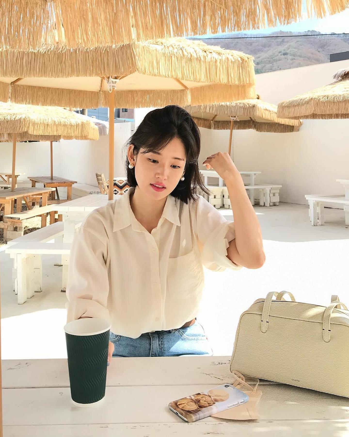 요즘 보스턴백도 미니👜🤍@참고 이미지6