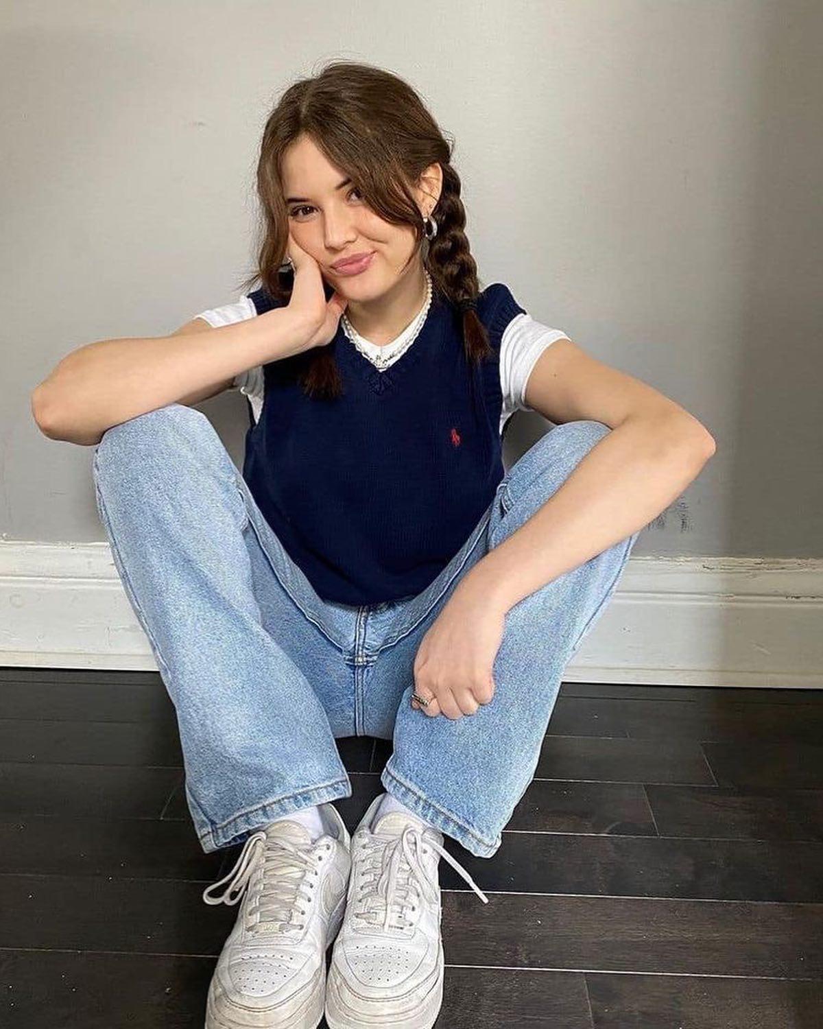 네이비+데님 봄코디 총정리👖💙 이미지1