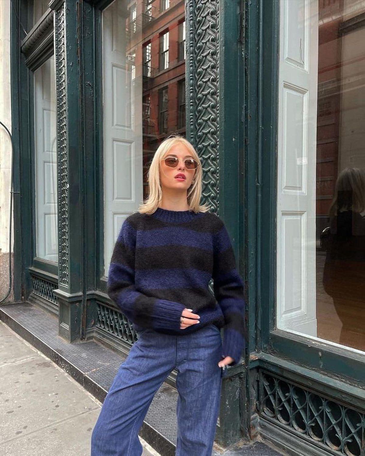 네이비+데님 봄코디 총정리👖💙 이미지10