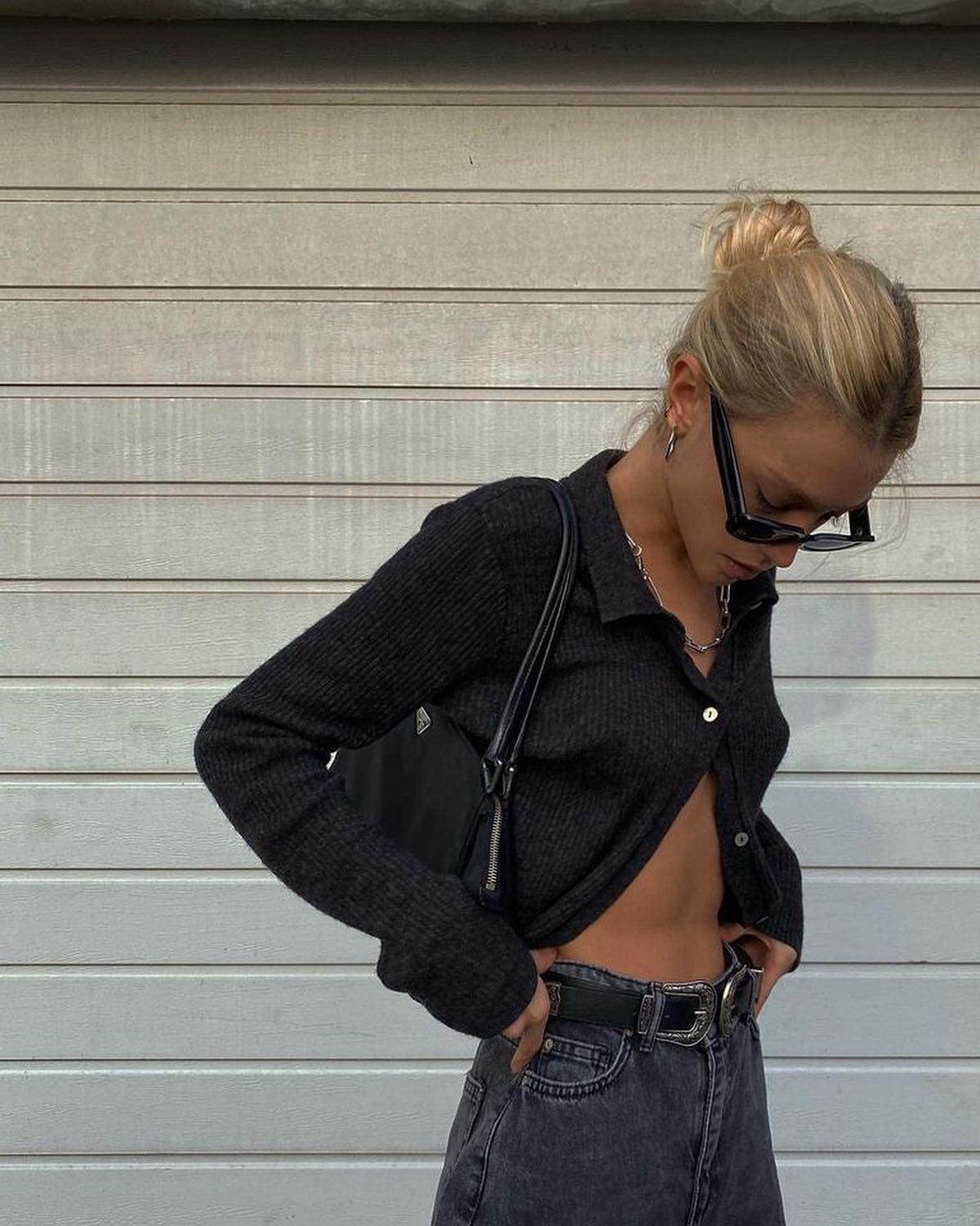 요즘 가디건 힙하게 입는법😎🤎 이미지3