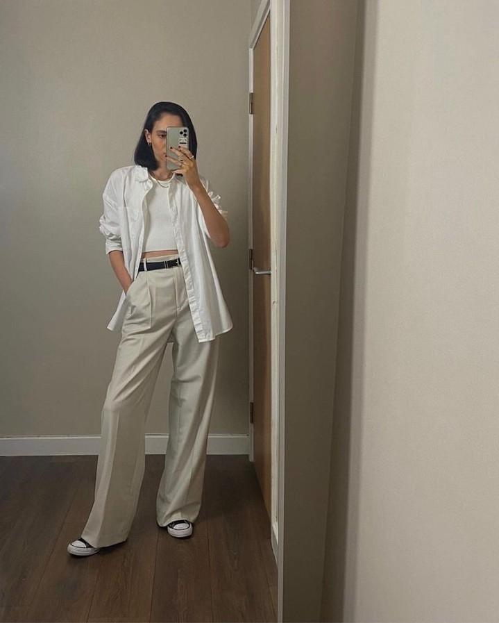 깔끔한 매력 @화이트팬츠🕊🤍 이미지4