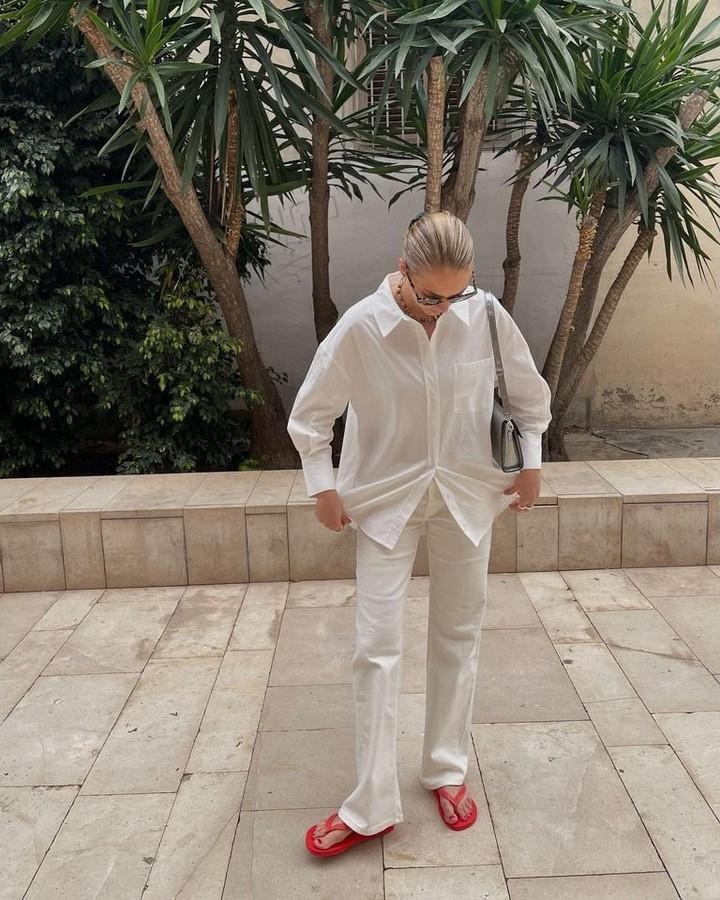 깔끔한 매력 @화이트팬츠🕊🤍 이미지6