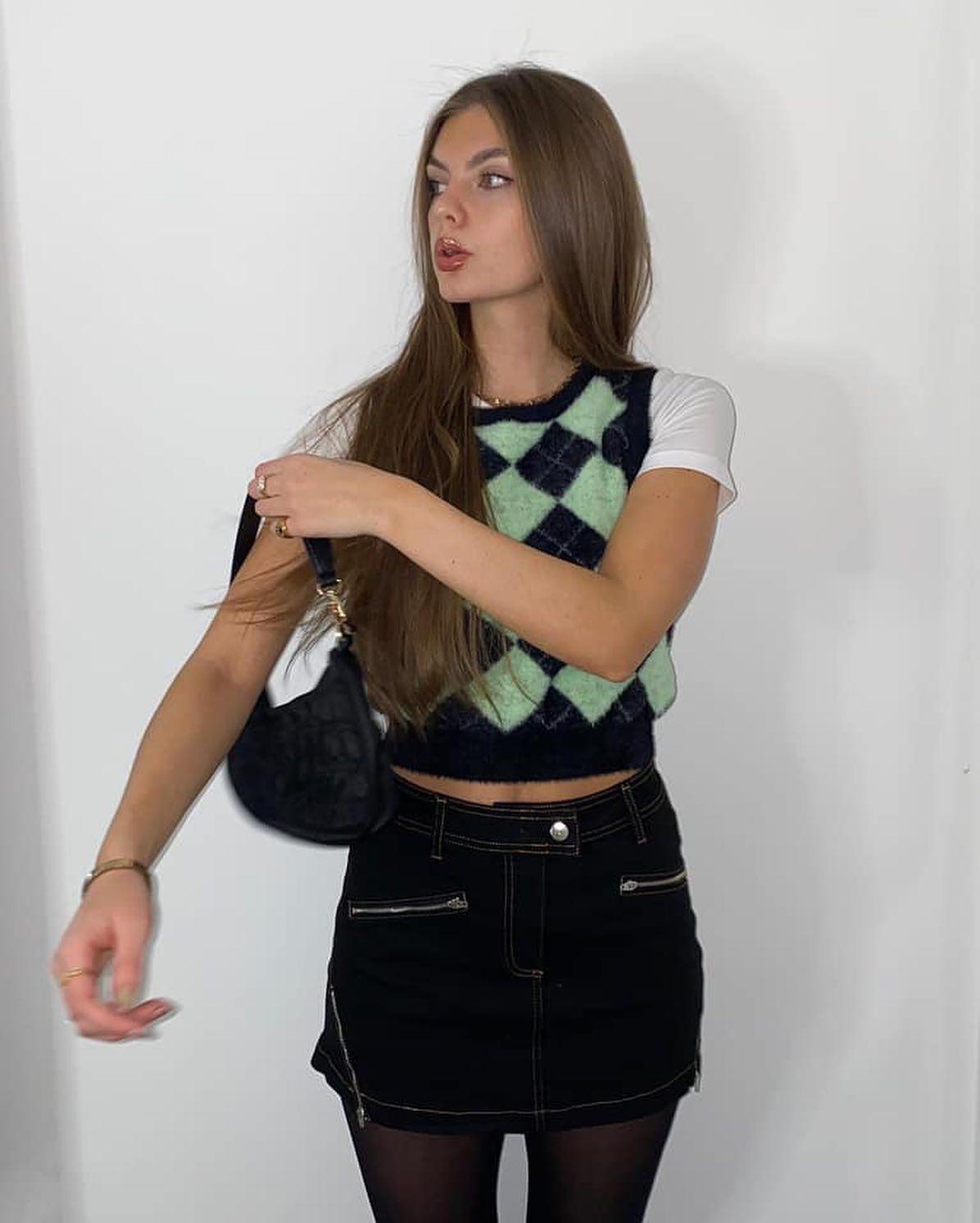 마이크로 미니 스커트😎🖤💚 이미지7