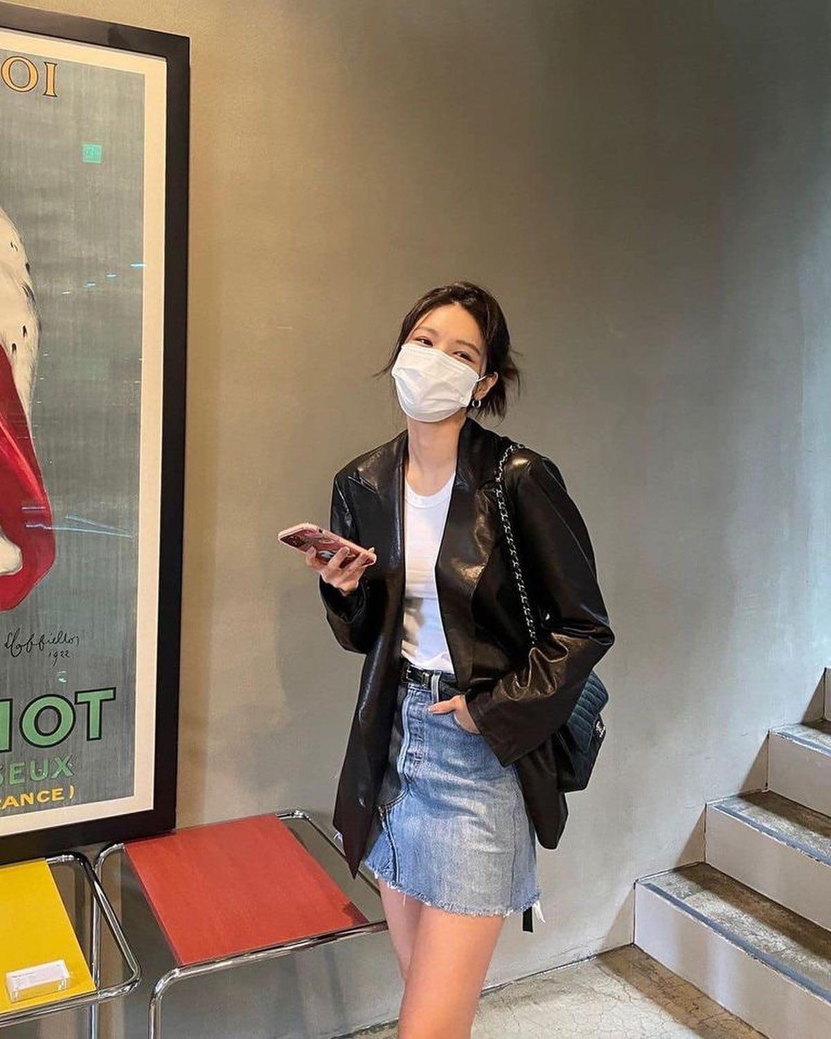 봄 옷장 채울😎❤️‍🔥가죽자켓 코디 이미지3