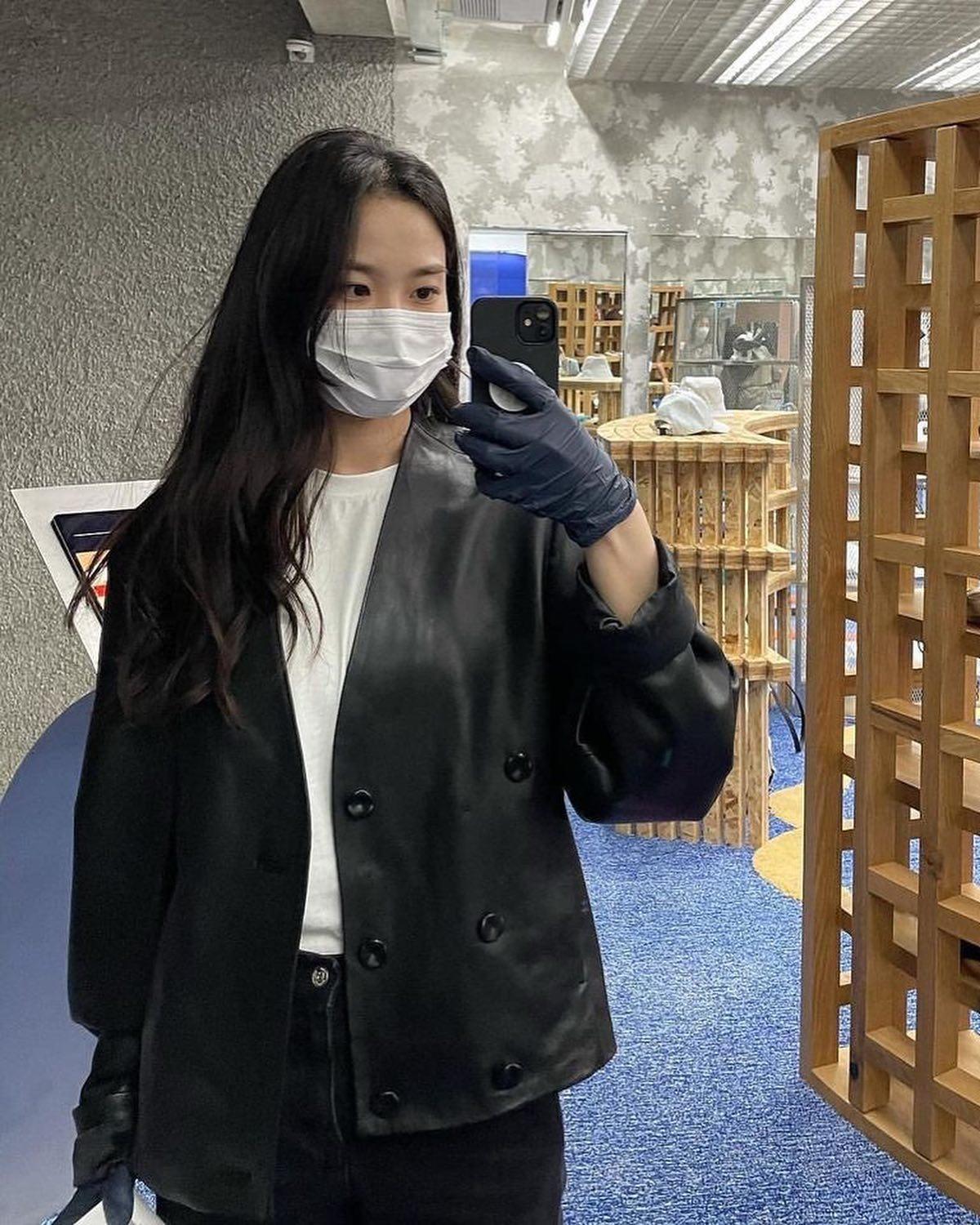 봄 옷장 채울😎❤️‍🔥가죽자켓 코디 이미지5