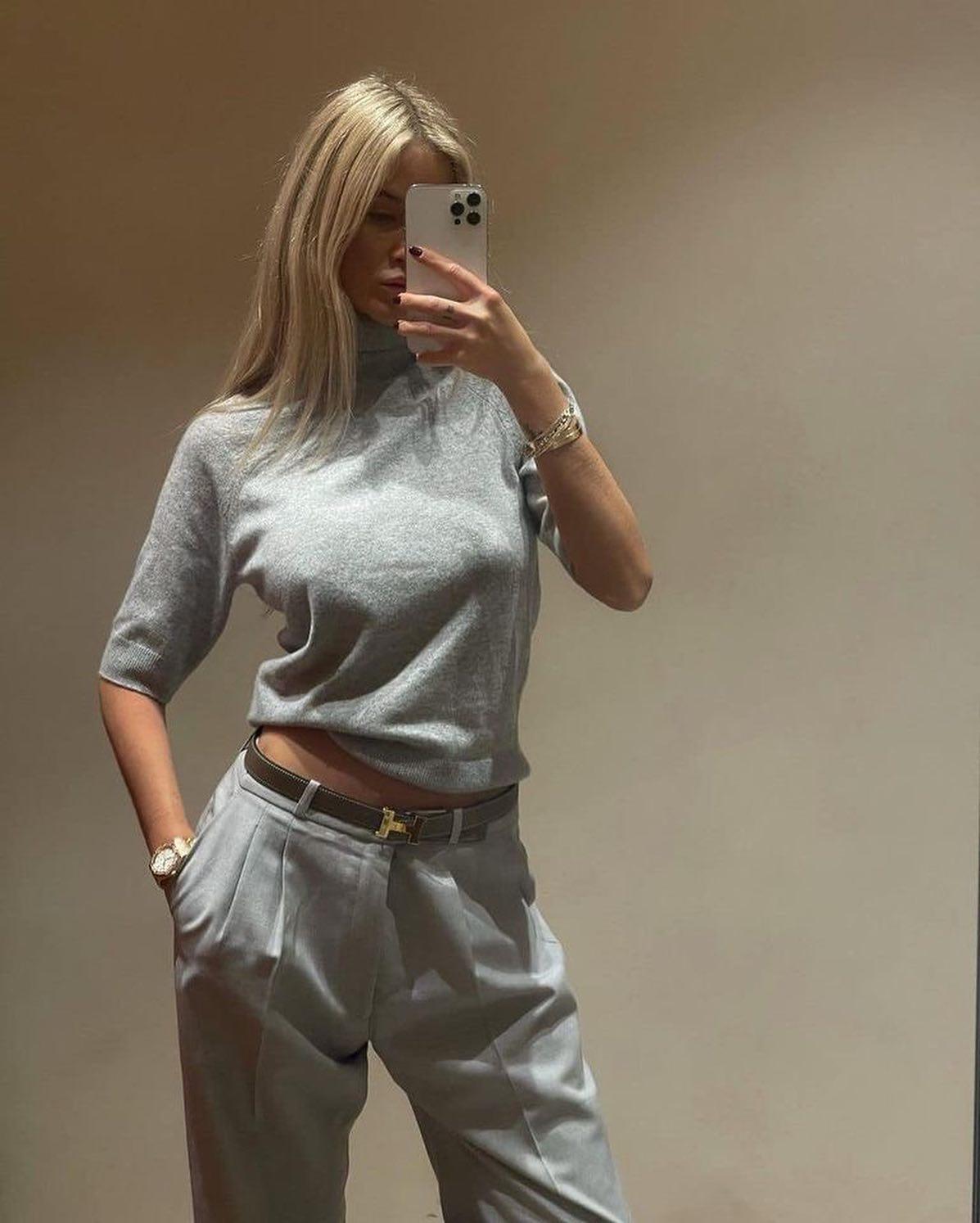 심플룩에 로고벨트로 포인트✨🖤 이미지3