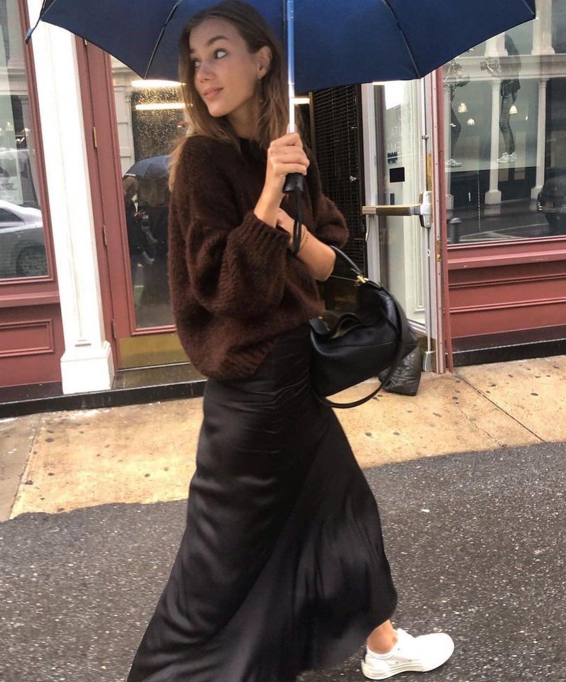 봄엔 니트에 롱 조합으로🧶+👗 이미지