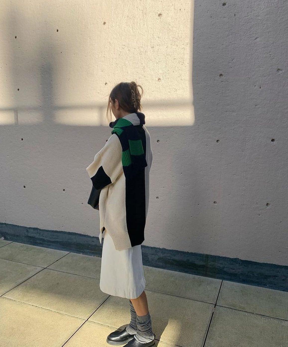 봄엔 니트에 롱 조합으로🧶+👗 이미지6