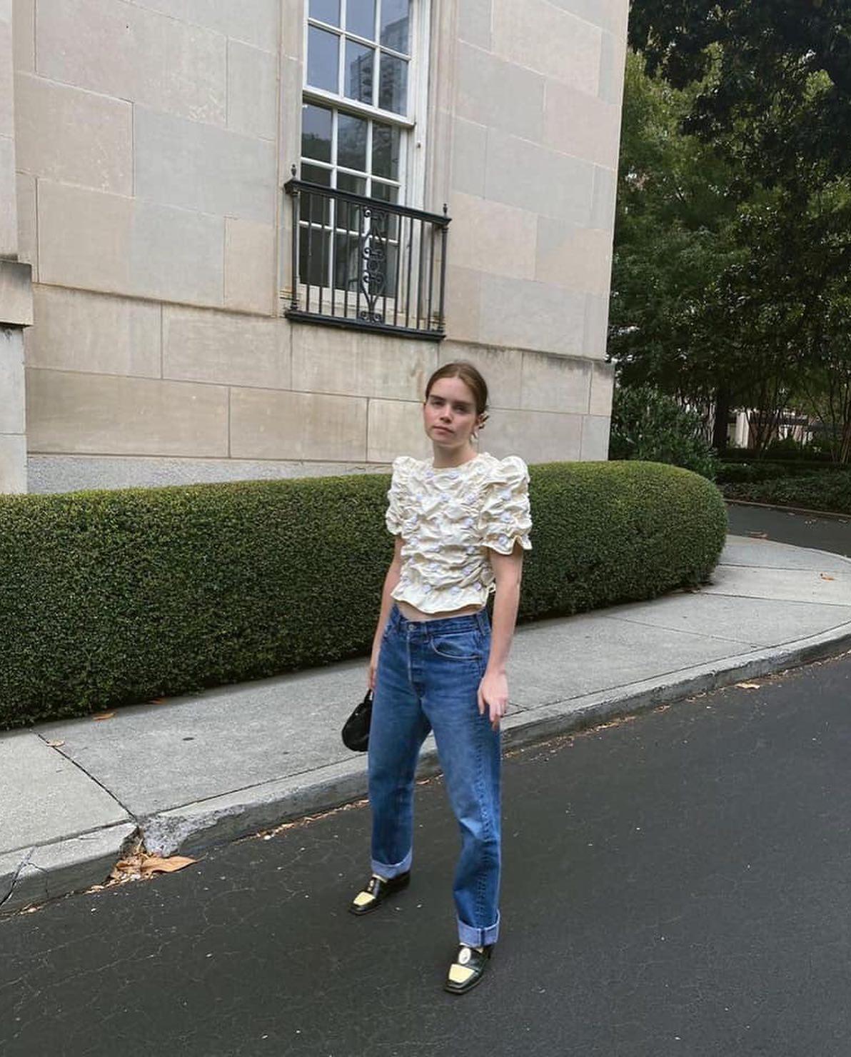 퍼프소매로 사랑스럽게🤍🎈 이미지5