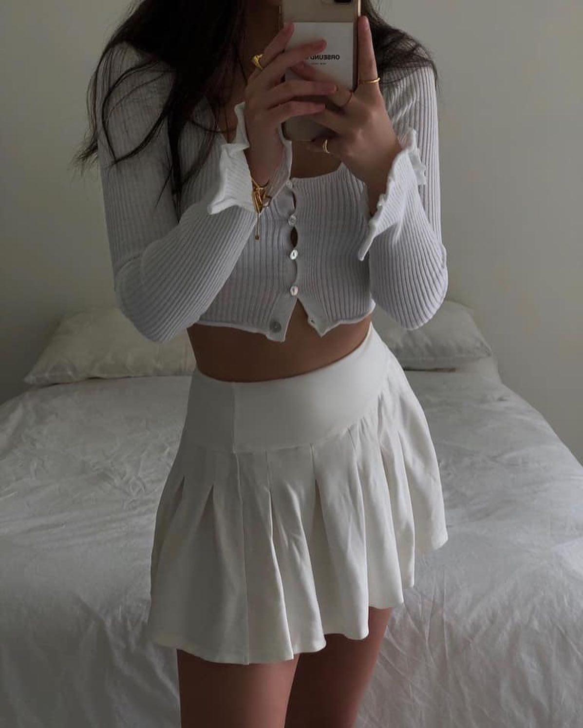 봄엔 역시 크롭가디건@참고🤍 이미지3