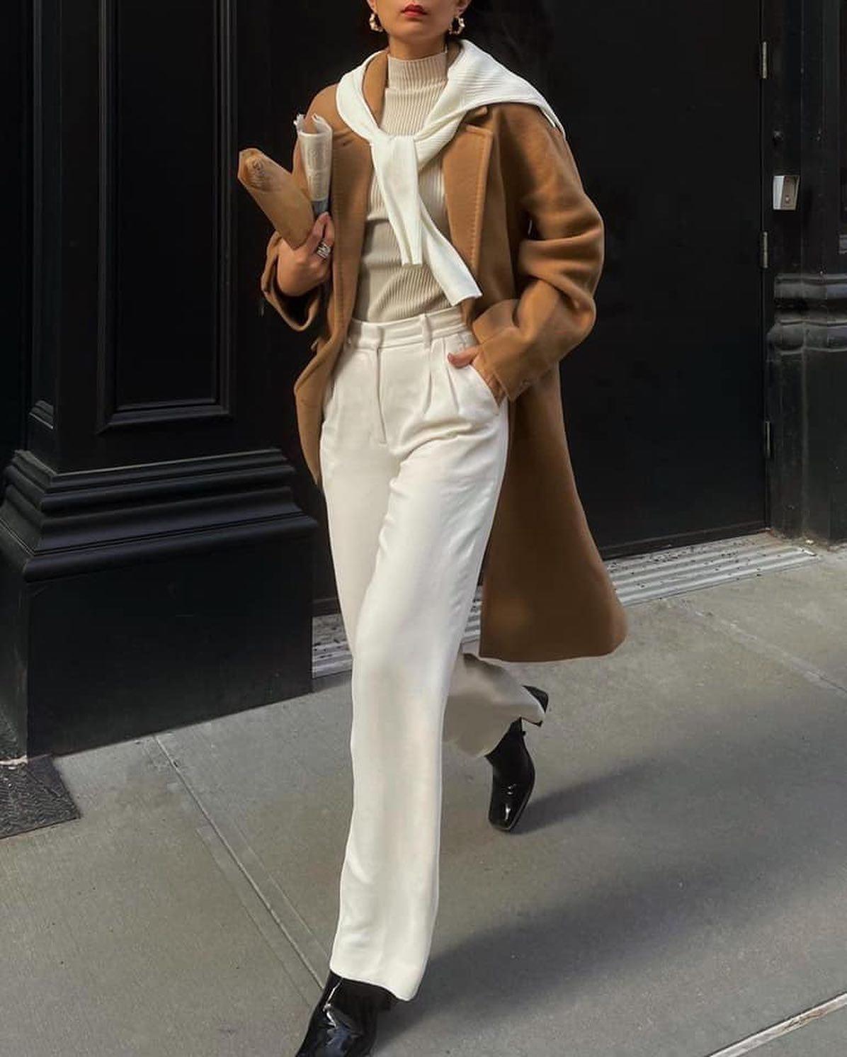 흰 슬랙스 코디법🤍✌🏻 이미지2