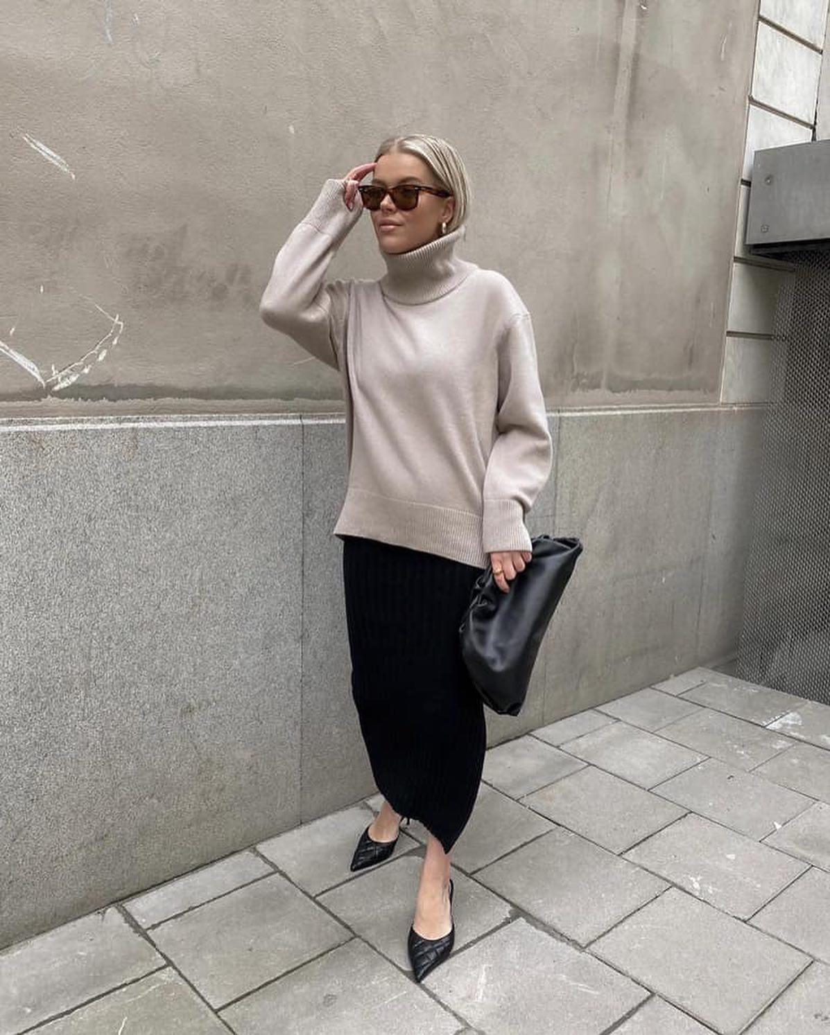 롱스커트로 차분하게👗🖤 이미지1