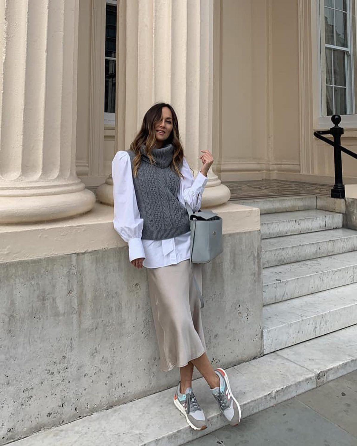 롱스커트로 차분하게👗🖤 이미지3