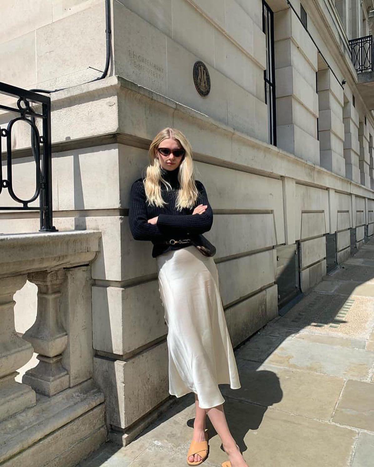 롱스커트로 차분하게👗🖤 이미지6