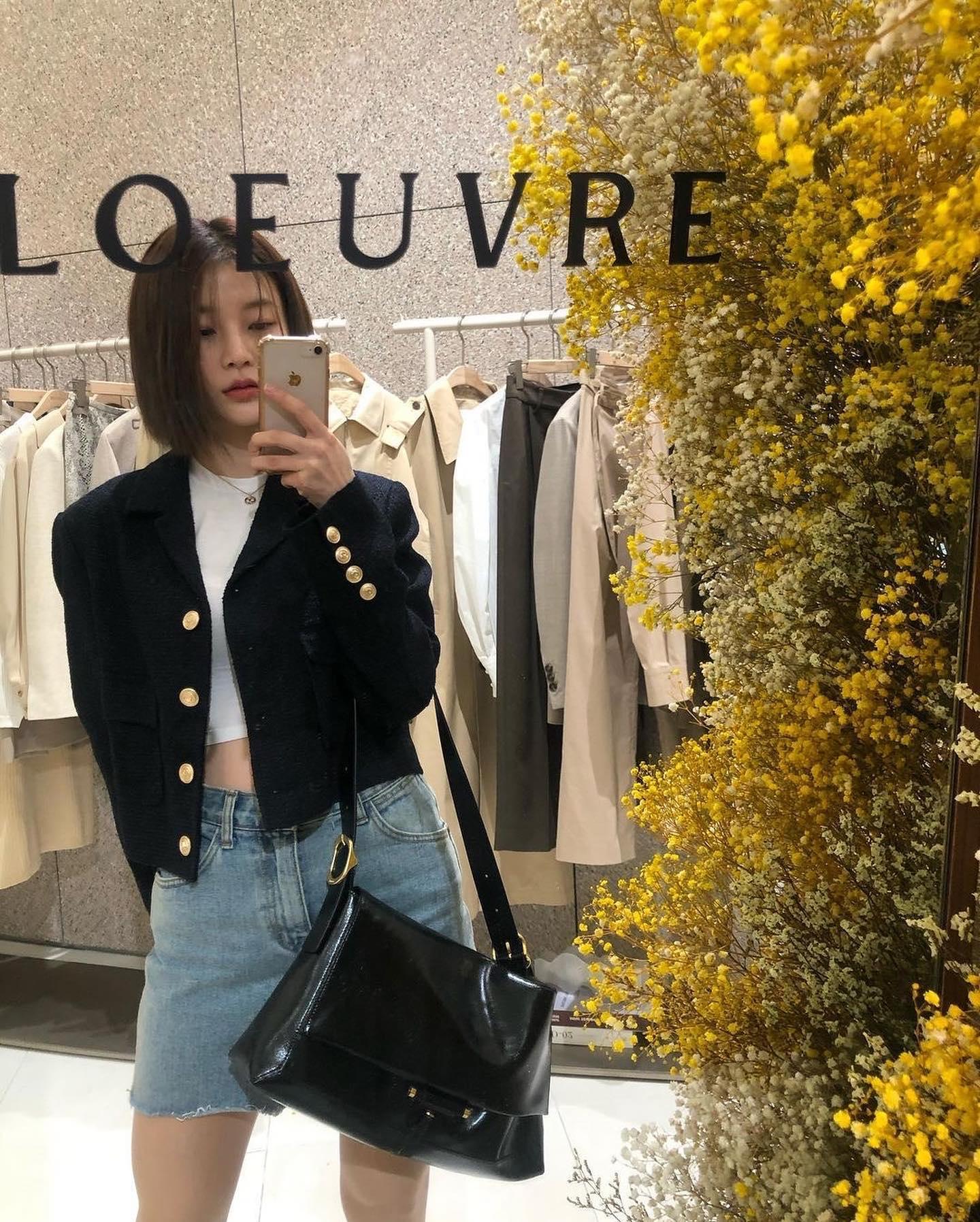 너무 예쁜무드 봄코디💙🤍임현주 이미지1