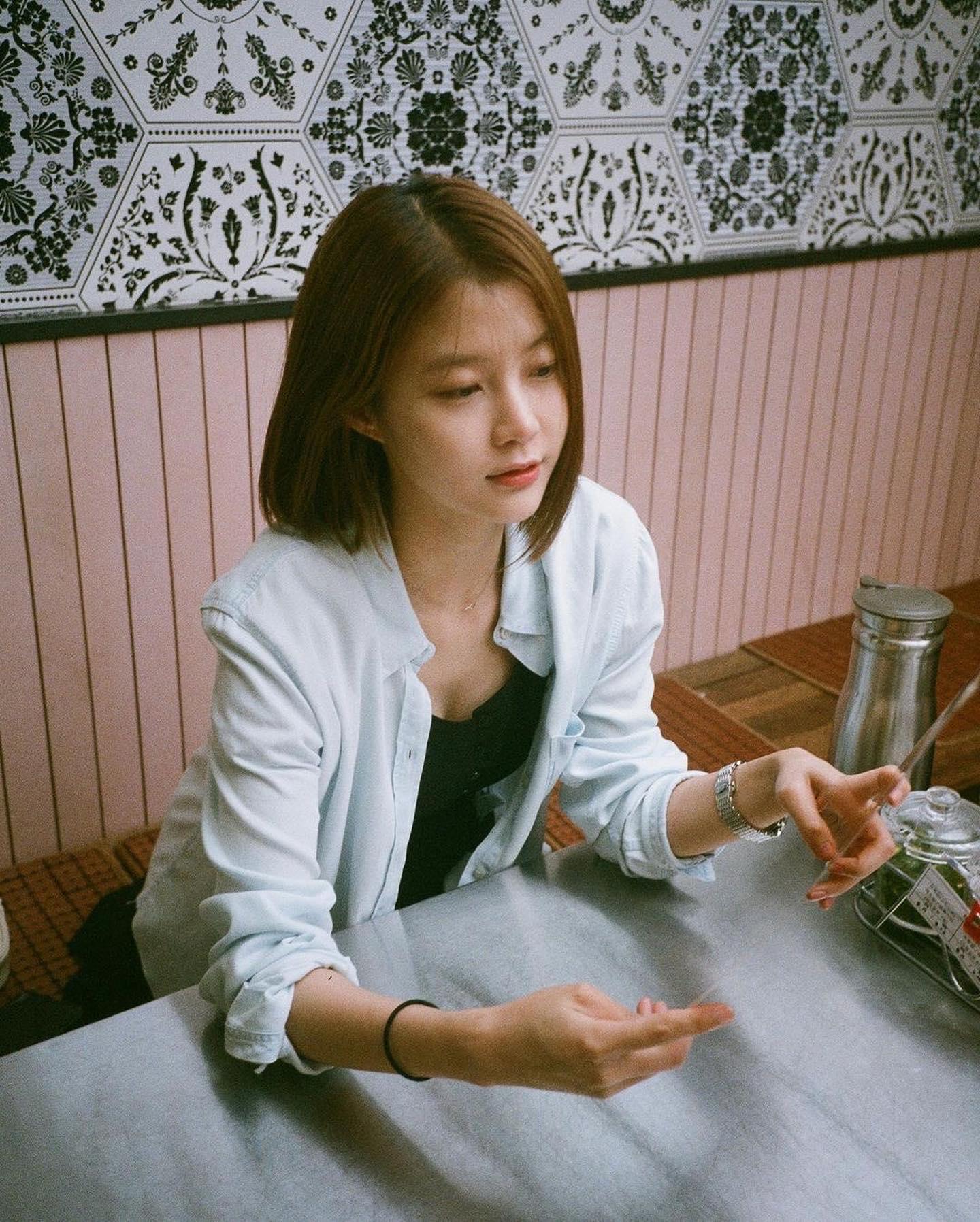 너무 예쁜무드 봄코디💙🤍임현주 이미지9