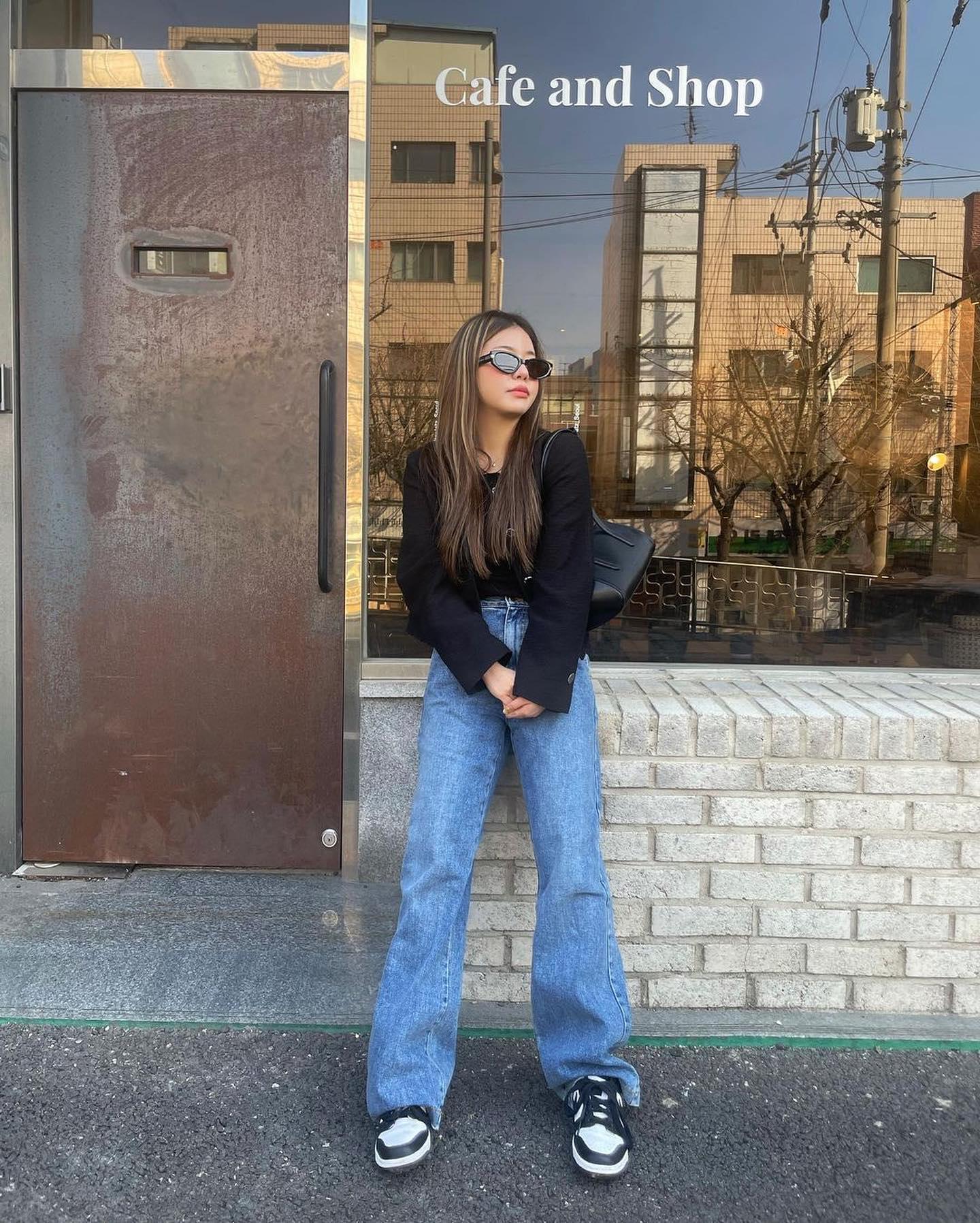 우아한 봄나들이💚🖤트위드 챙겨 이미지5