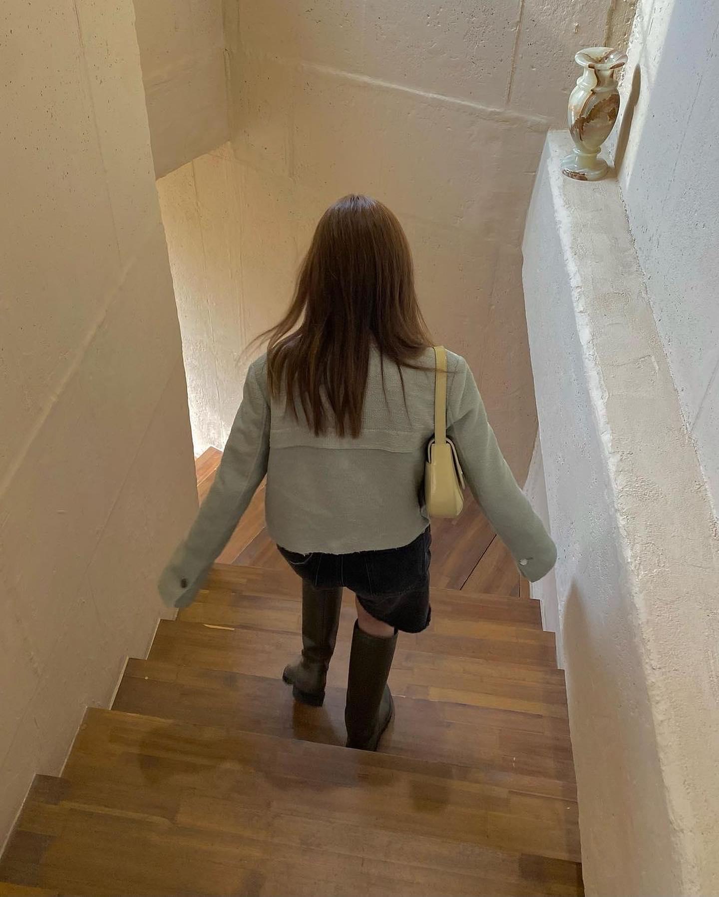 우아한 봄나들이💚🖤트위드 챙겨 이미지7