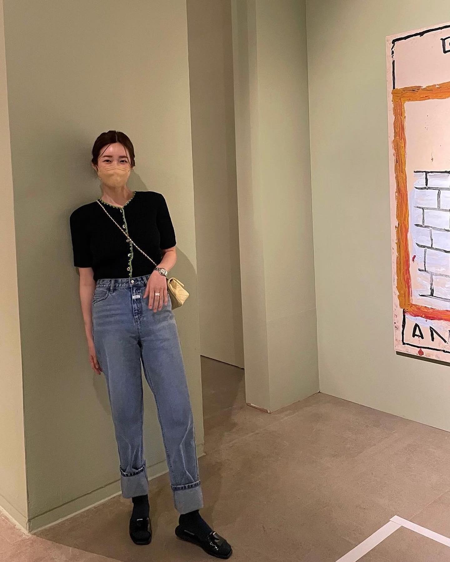 정원언니 봄코디🧥💙너무@예뻐 이미지3