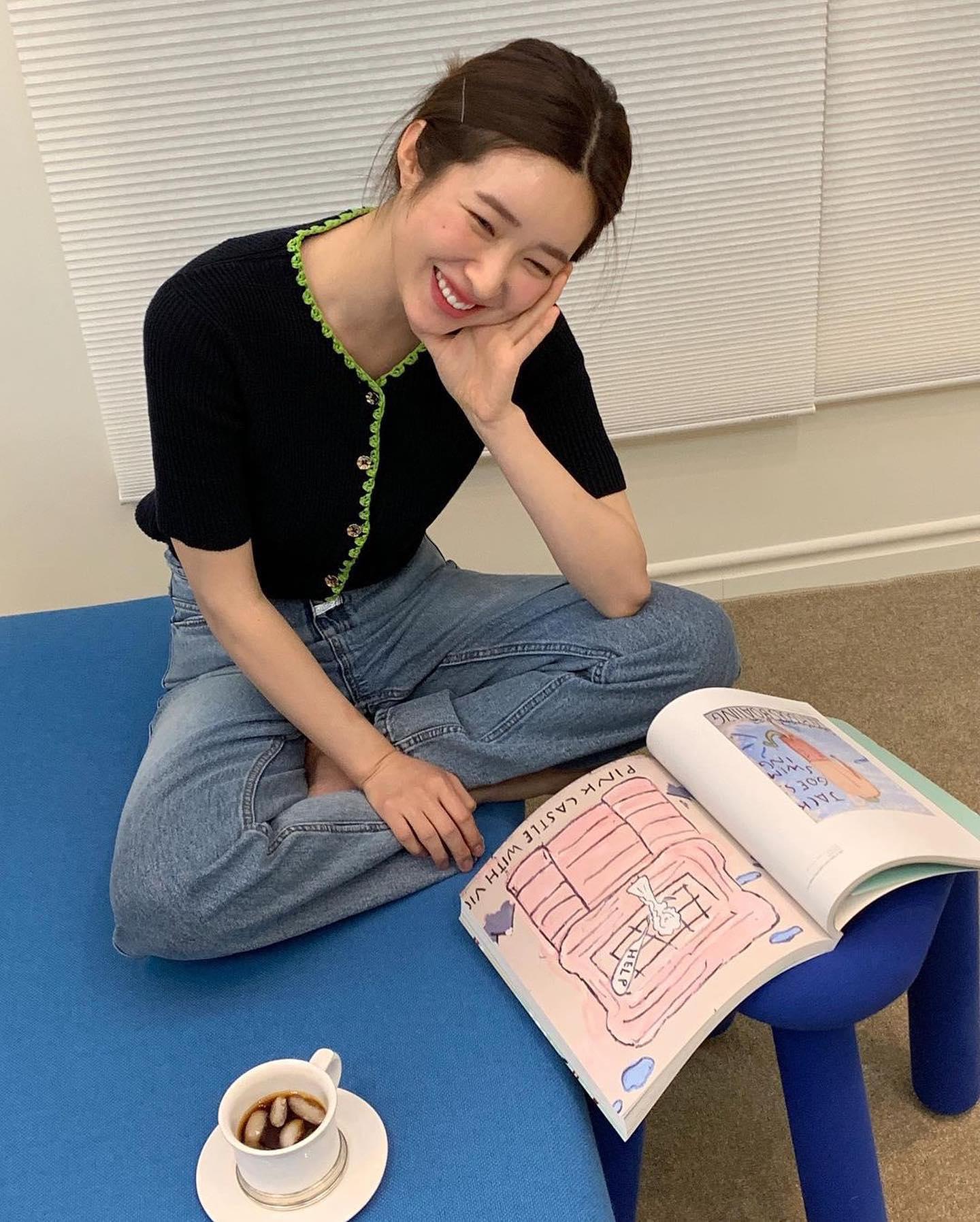 정원언니 봄코디🧥💙너무@예뻐 이미지4