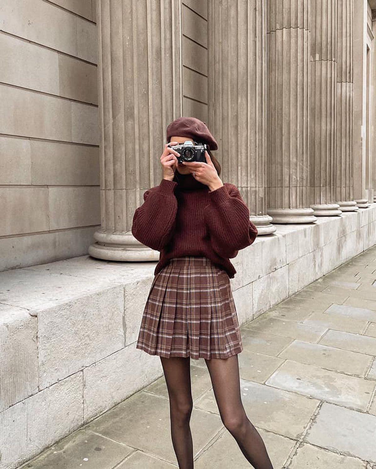 단정한 플리츠 치마👩🏻🏫👗 이미지6