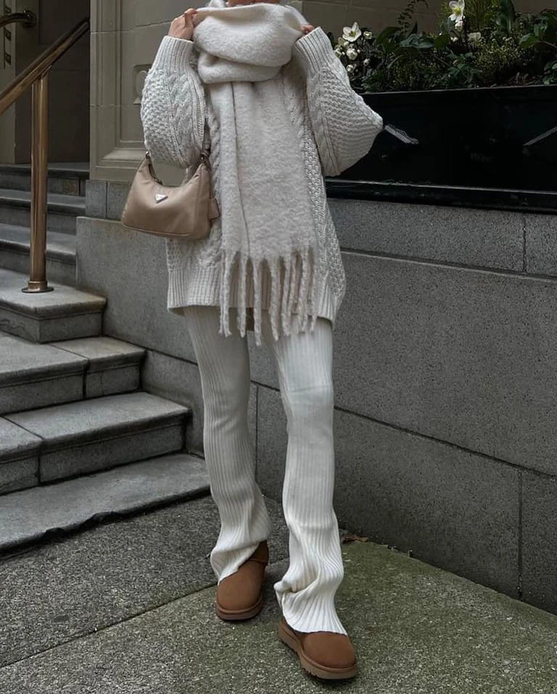 포근 따뜻 화이트룩 @참고🤍 이미지5