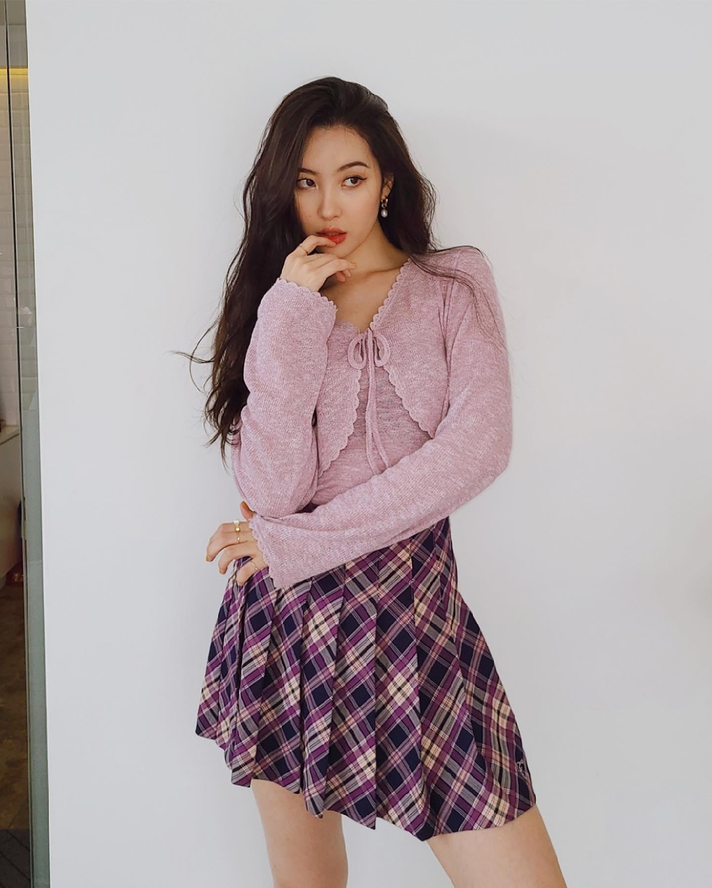 요새 너무 예쁜 선미 일상룩💖💙 이미지5