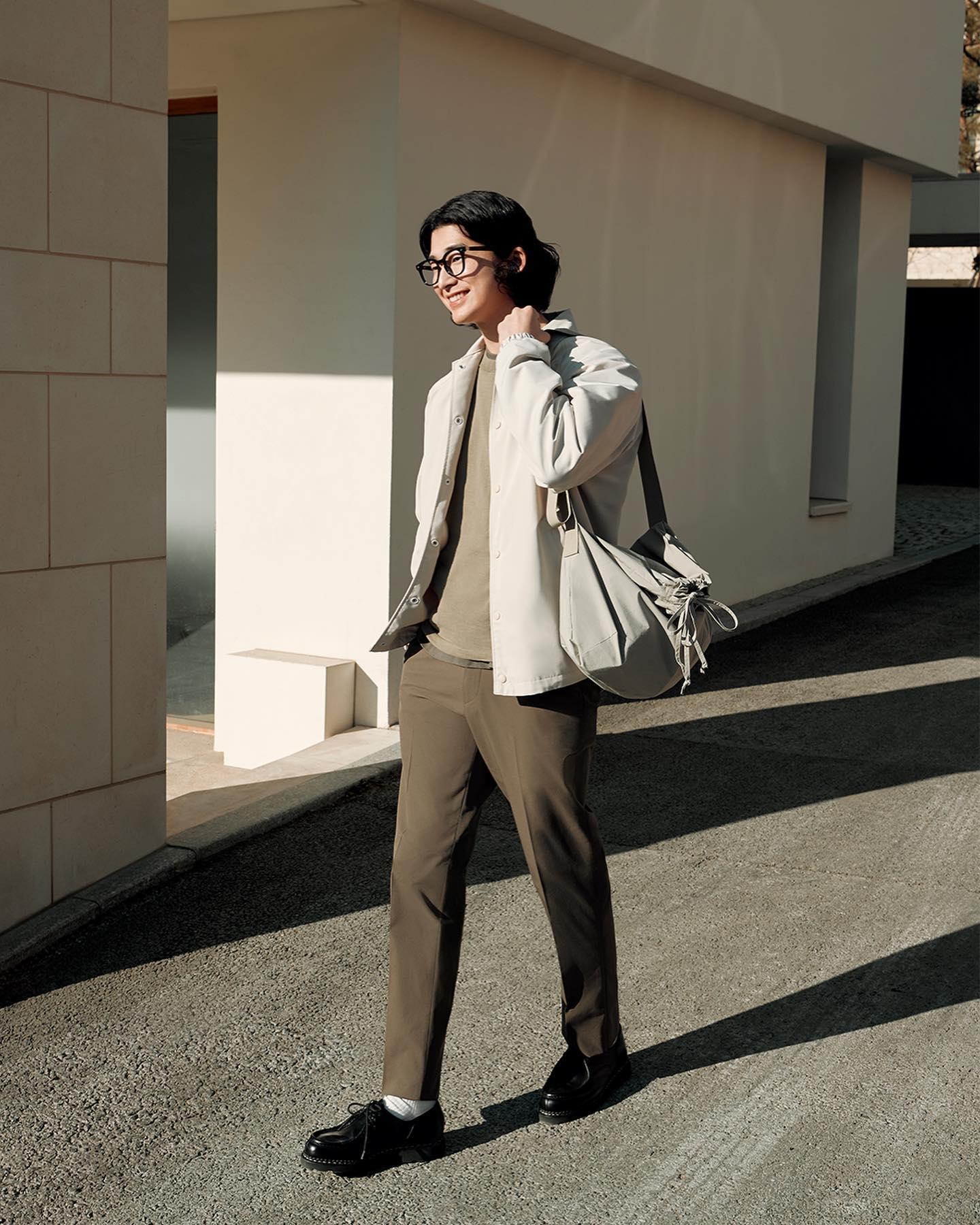 봄처럼 가볍게 새롭게💙🤍@준비
유니클로 2022 봄 캠페인🧥👖데일리룩 참고하장 #광고 이미지4