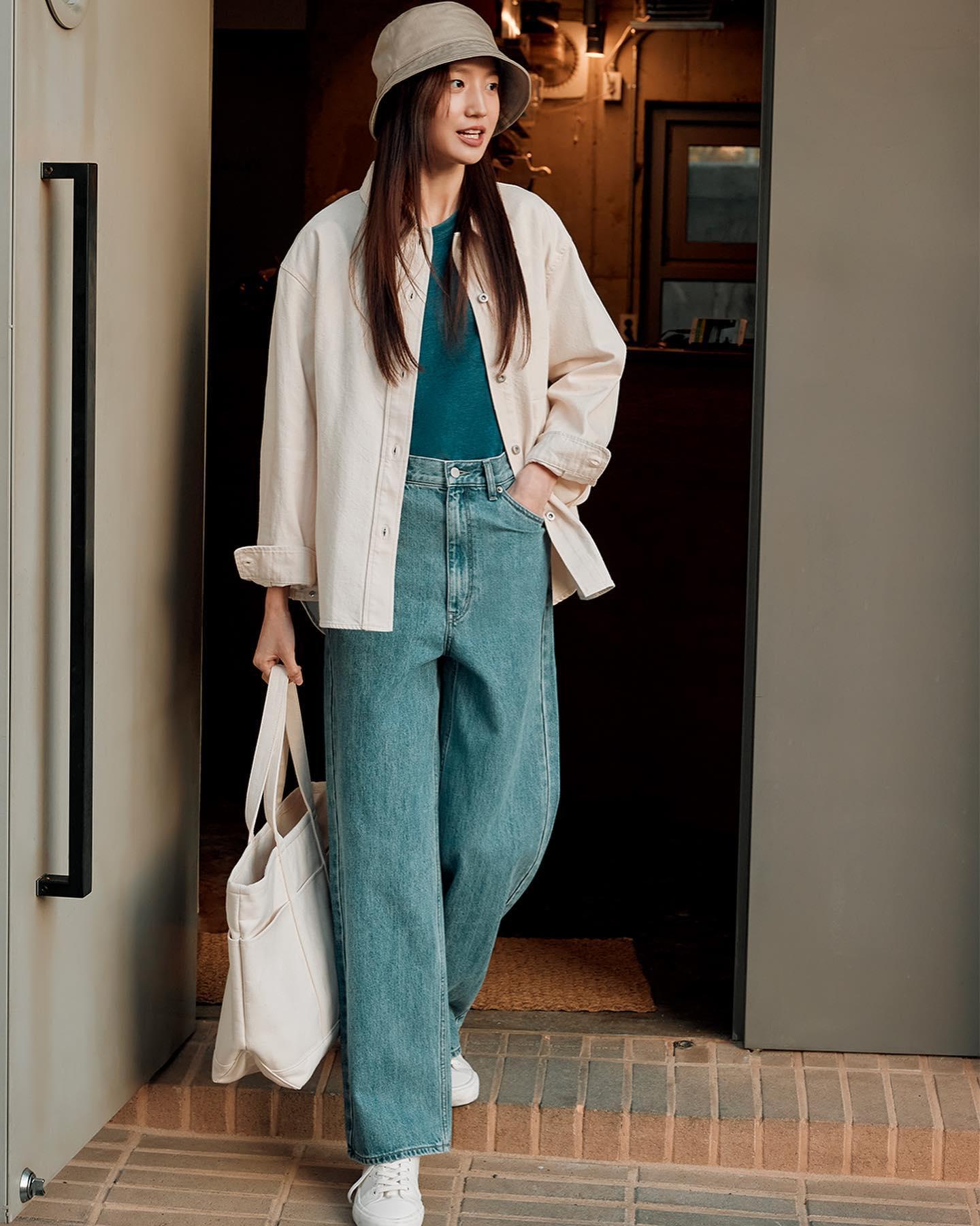 봄처럼 가볍게 새롭게💙🤍@준비
유니클로 2022 봄 캠페인🧥👖데일리룩 참고하장 #광고 이미지6