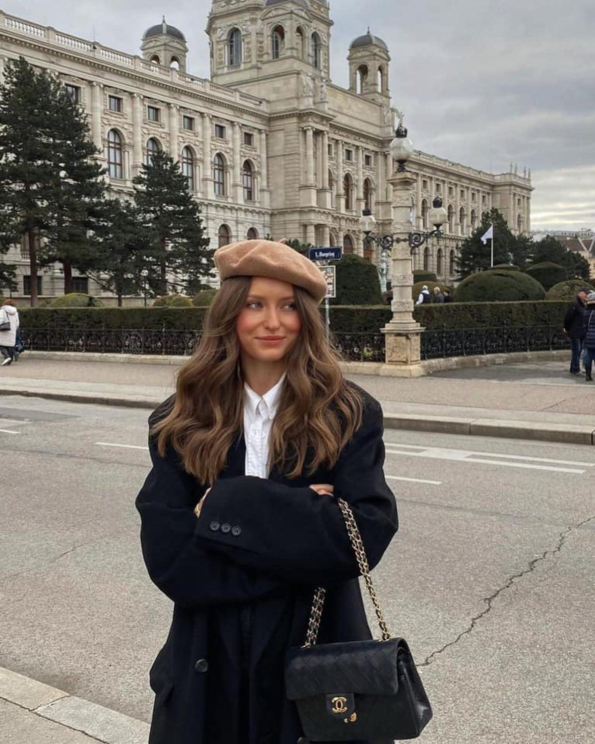 한 끗 차이 베레모 코디👩🏻‍🎨🤎 이미지5