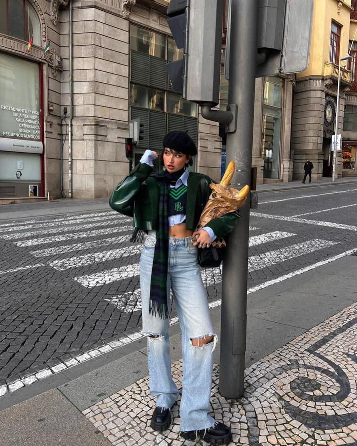 한 끗 차이 베레모 코디👩🏻‍🎨🤎 이미지6